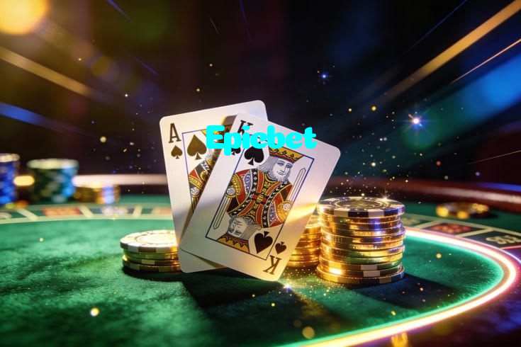 Epicbet casino presented on mobile device in Pakistan with slots and live games